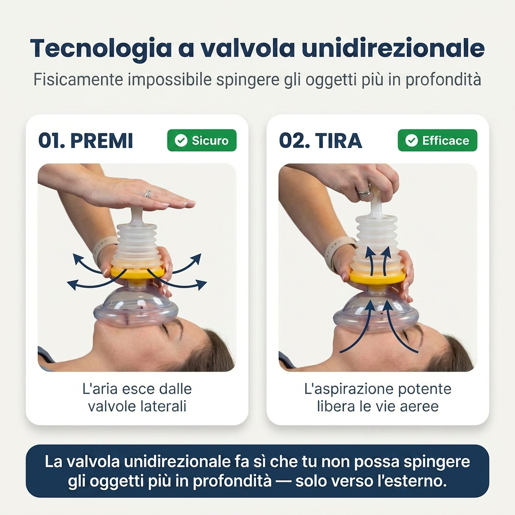 Tecnologia a valvola unidirezionale